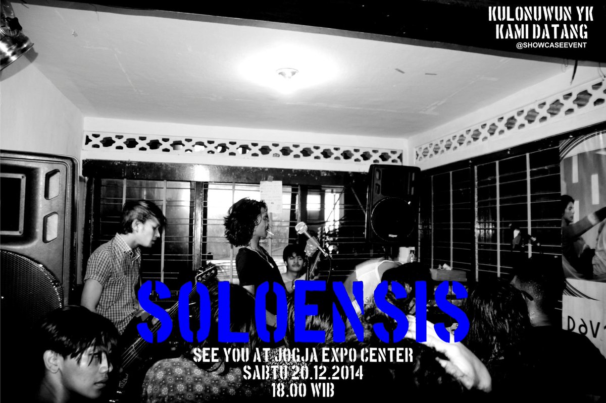 SoloensisBand's tweet photo. KULONUWUN YK @ShowcaseEvent Kami ngreogg Sabtu 20 DES pukul 18.00 merapatlah tanpa sekat .. http://t.co/Ufo65vTxoN