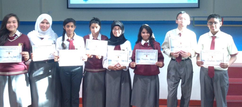 Year 9 excellence in attitude, in all but one subject. Congratulations to all winners. Have a fabulous holiday.