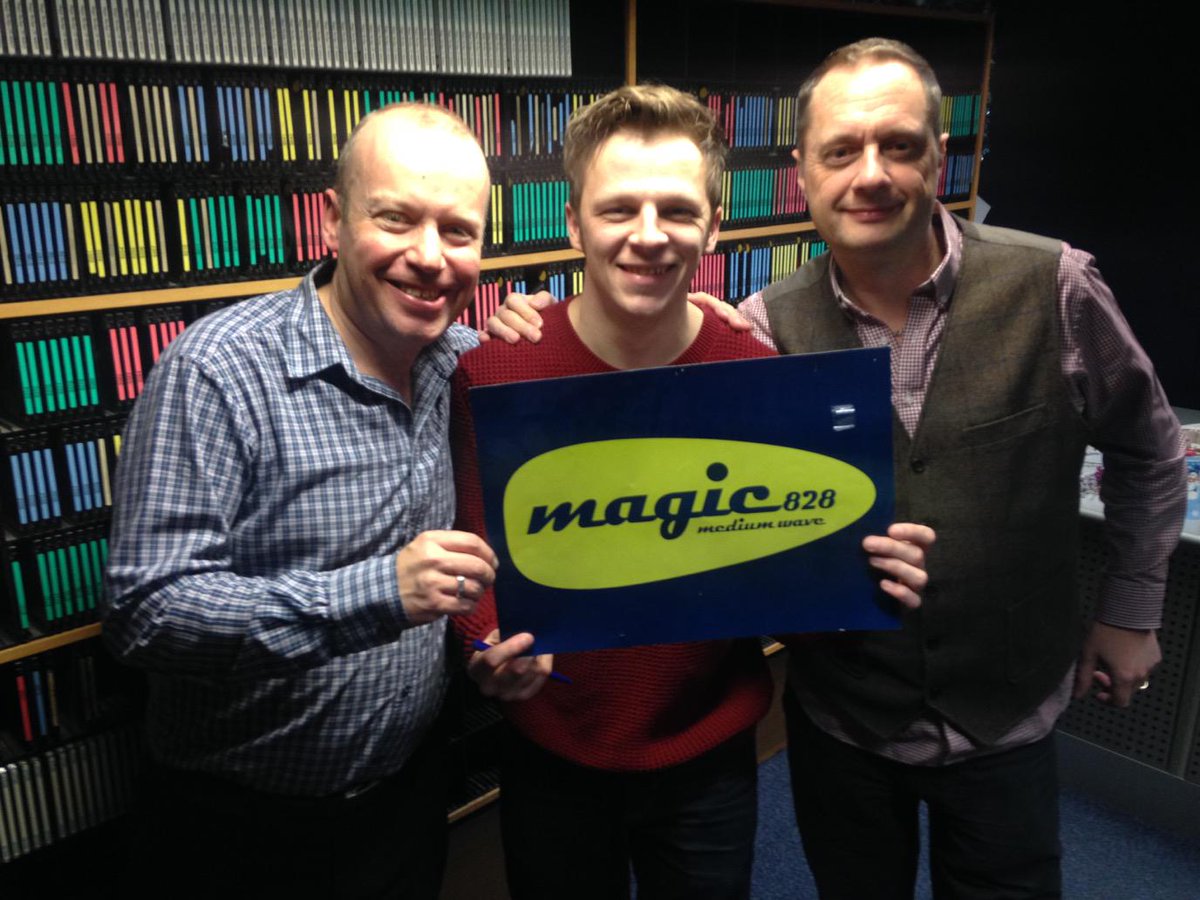 magic828's tweet image. Trevor, Ant and Glenn all here for one morning only!