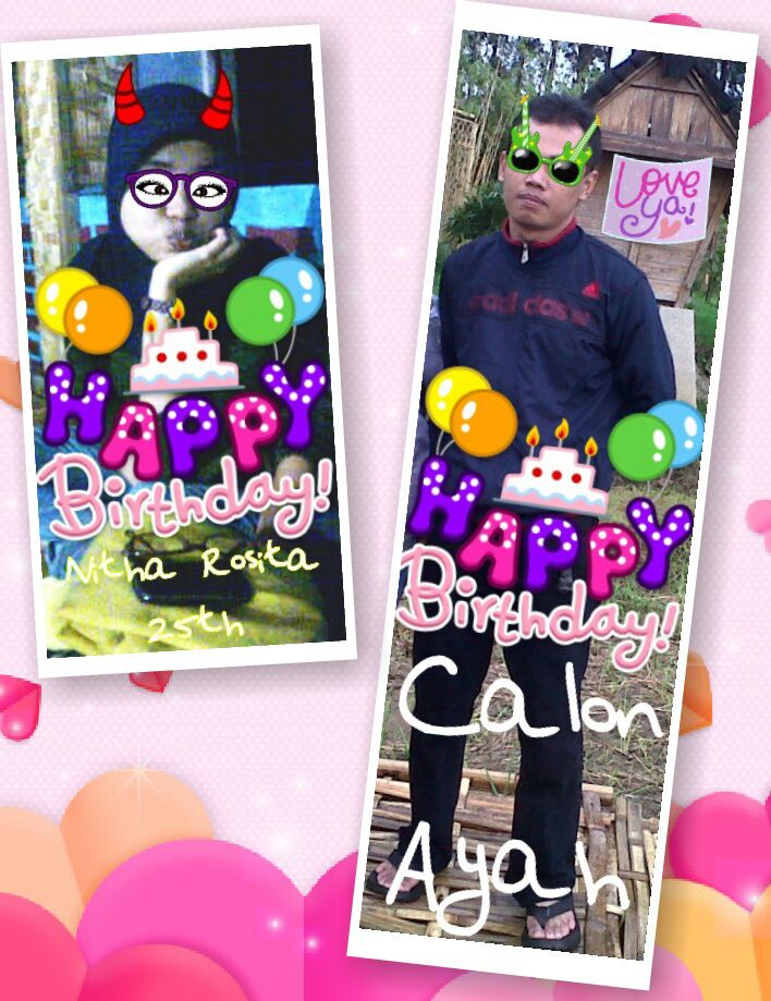 RatihButet's tweet photo. Met milad @nitarosita99 @sangcalonayah, sehat dan semoga semua selalu diperlancar. aamiin.. http://t.co/cLpD2eKUiu