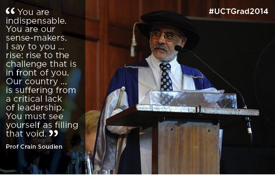 Advice to the Humanities graduates. #UCTGrad2014