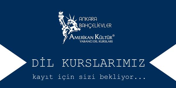 Yurt dışına çıkmaktan korkmayın, bizimle yabancı dil öğrenin...
Aşkaabat Cad. 61.Sok. No: 25 Bahçelievler /ANKARA