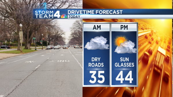 nbcwashington's tweet photo. TGIF! Today will have a #FreezingFeeling to it as the high will only be 44°. Stay warm! http://t.co/ymSrQeP6H3 http://t.co/mxGQY2rmQ1