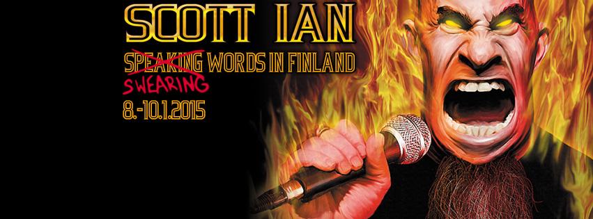 LiveNationFI's tweet photo. Tänään starttaa #ScottIan #SpeakingWords kiertue Tampereelta! http://t.co/AYUXDEdS4n #spokenword http://t.co/luEMezpoeo