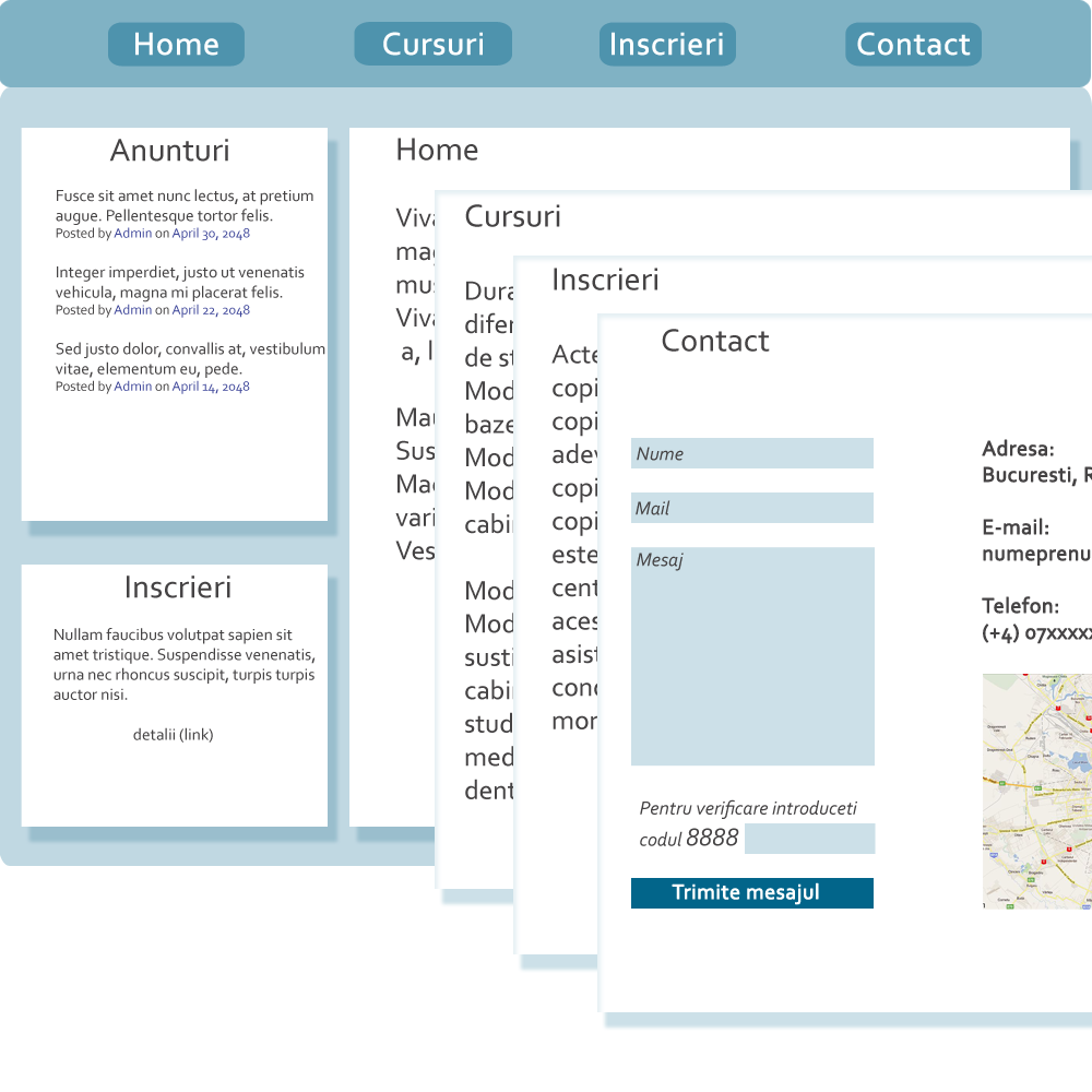 siwebdesigneu's tweet image. New template from @siwebdesigneu 
Proiect_Site_Centru_Excelenta_1