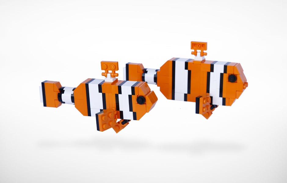 lego goldfish