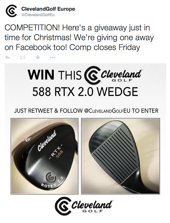 ClevelandGolfEu's tweet photo. This competition closes at 11am UK time! http://t.co/cI0wtHSIxv