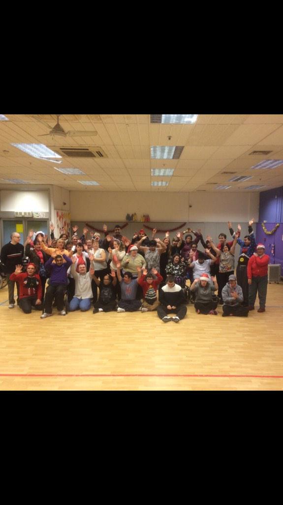 dash_charity's tweet photo. DASH party at our Uxbridge Hub. #disability #MerryChristmas #inclusion #DASH30 http://t.co/oZkOErAbAy