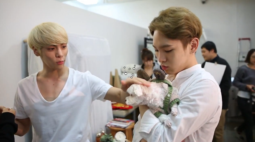 ArabBlingKets's tweet photo. 141219 كواليس تصوير منتج The Saem - #jongkey http://t.co/FK9xjeUaNg