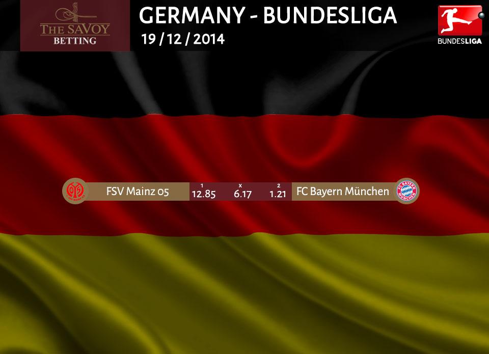 Germany - Bundesliga. Bugünün Bahisleri. Şimdi bahisler savoybetting.com/sport/#today/1…