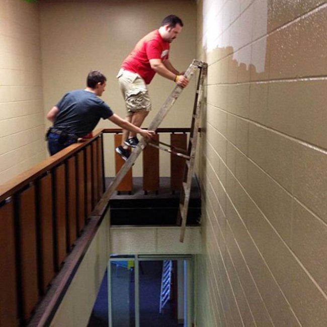 #whywomenlivelonger No. 8 on our list! Do all #painters and #decorators really do this?