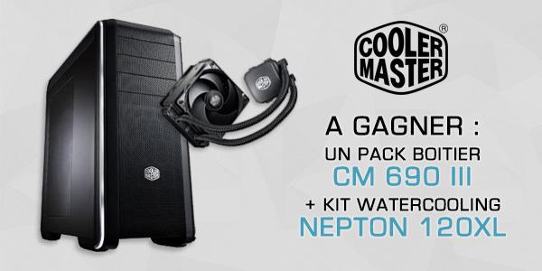 #OMGNoel
A gagner : Un pack Boitier + Kit WaterCooling <a href="/coolermasterfr/">Cooler Master France</a> !

➜ concours.omgserv.com