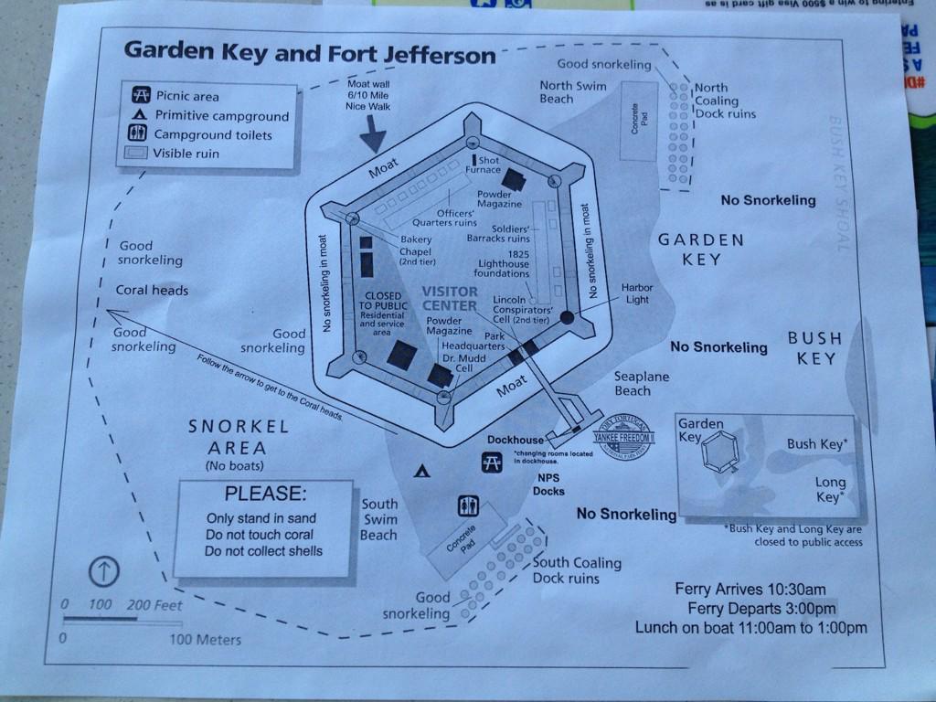 EddieInTheYard's tweet photo. Going off the grid 2 the most remote national park in the US, @DryTortugasNPS. #NoCellServiceNoProblem #Search4anOF http://t.co/aSxBXhR1xO
