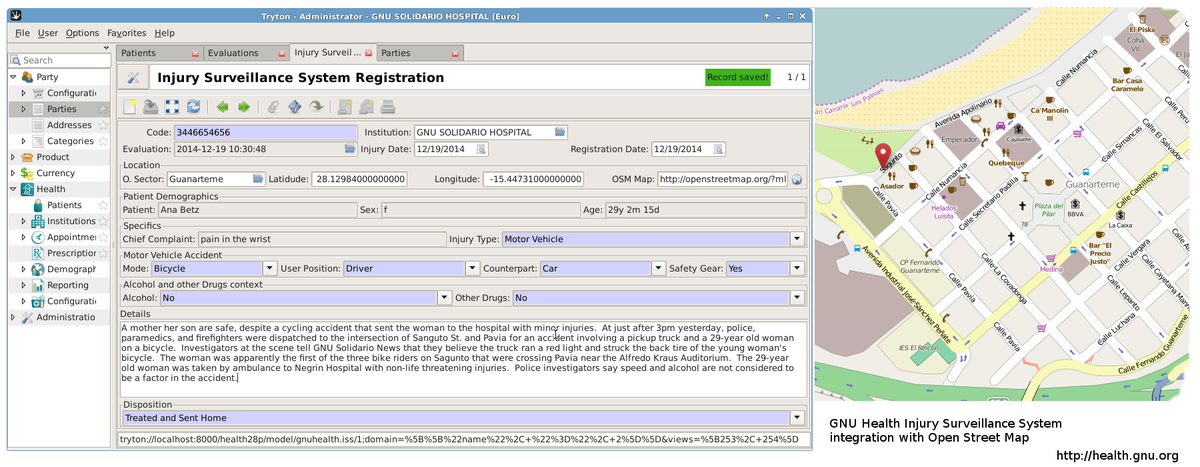 GNU Health (@gnuhealth@mastodon.social) tweet media