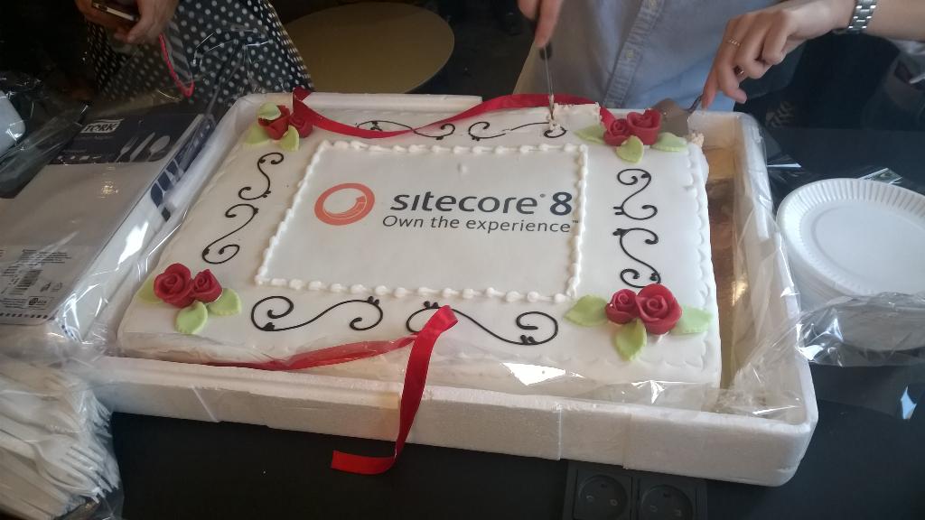 Ljungsmed's tweet image. Sitecore 8 launch party ;) #sitecore8