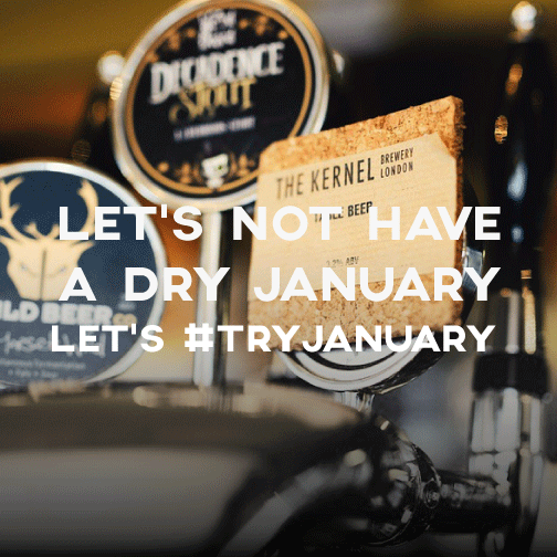 thecraftbeerco's tweet photo. This January let’s do things a little differently, let’s #TryJanuary http://t.co/Cv21mVsniK