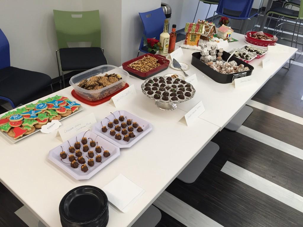 Nicholette_L's tweet photo. A few pics from the @NBAA holiday dessert contest! Thoroughly enjoying the sweetest time of the year on 12&amp;G! #NBAA http://t.co/fxbE46Adty