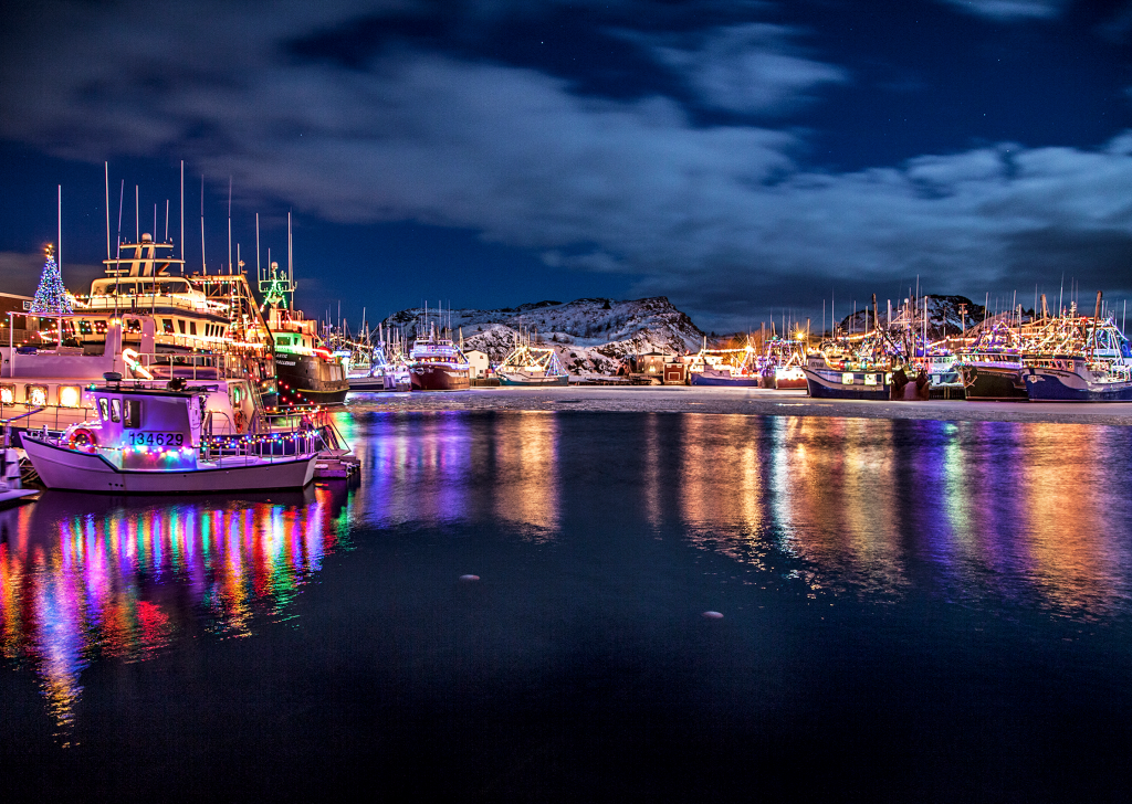 A Merry Christmas to you and yours from all of us at Land &amp; Sea! Photo by Michael Winsor - Port de Grave.
