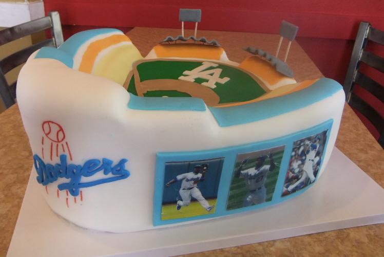  :D Happy Birthday :D [Dodgers cake by emily at San Diego Bakery] 