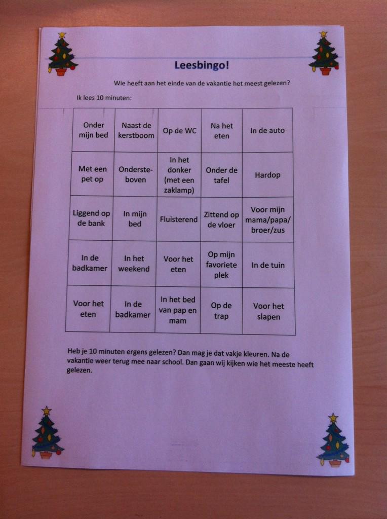 lhumme's tweet image. Speciaal vor collega Mandy RT @jessebolsius: Bij het uitdelen al een hit in #groep3/4 #leesmotivatie #leesbingo