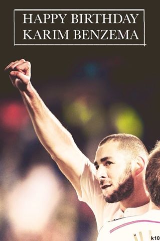 Happy 27th Birthday Karim ! 