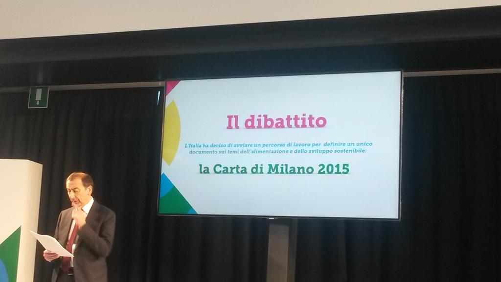 I contenuti di #Expo2015. Sotto la responsabilità di <a href="/maumartina/">Maurizio Martina</a> la Carta di Milano raccoglierà il dibattito sul tema