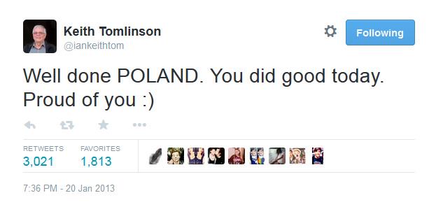 plnienarnia's tweet image. Keith Tomlinson (dziadek Louisa Tomlinsona z 1D)