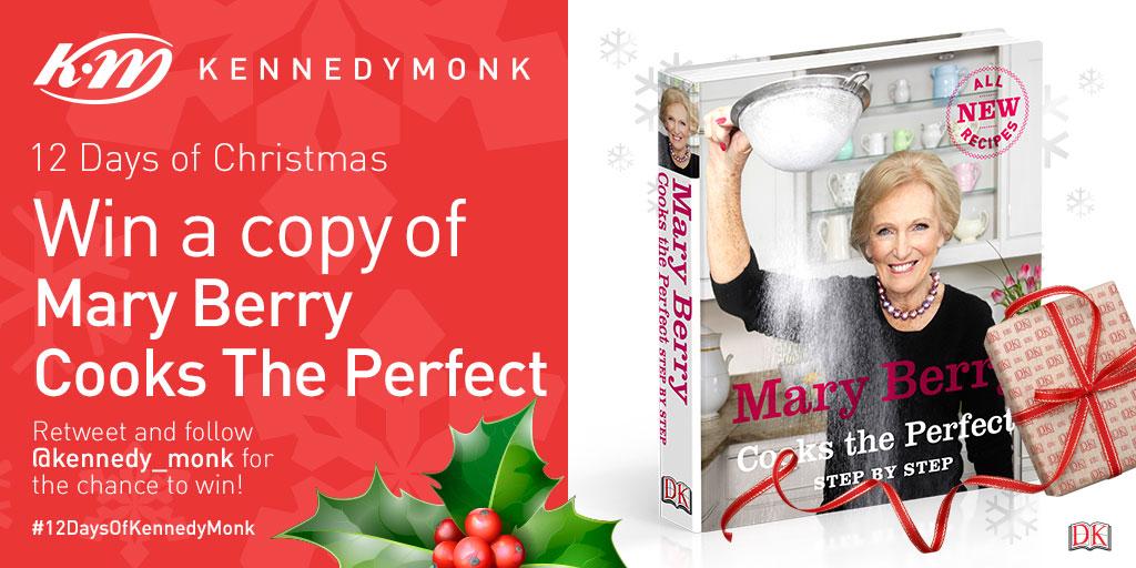 Kennedy_Monk's tweet photo. RT &amp; follow us to win inspiration with @BritishBakeOff's Mary Berry Cooks The Perfect @dkbooks #12daysofKennedyMonk http://t.co/qwKz6NIrjq