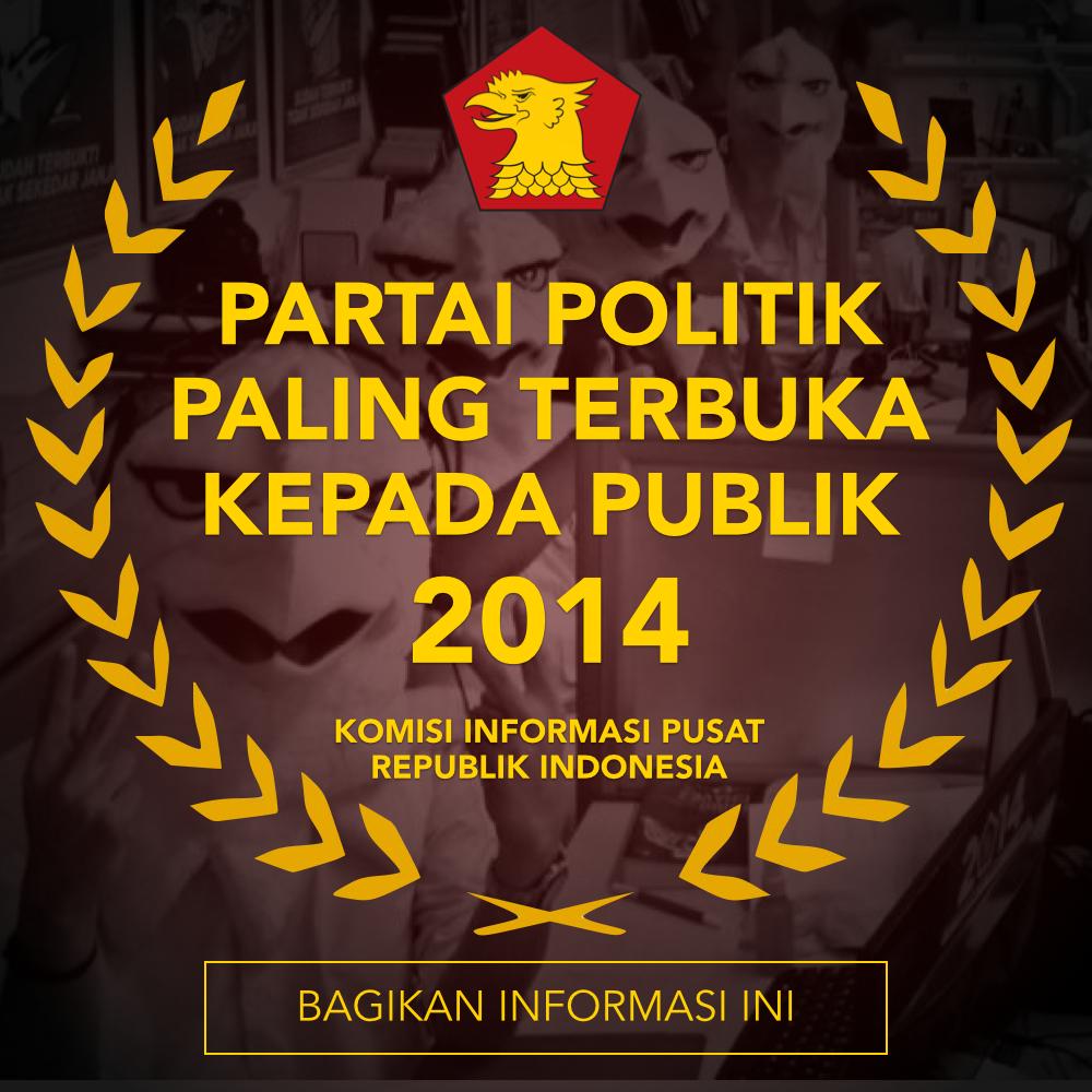 Siap bung <a href="/ikhsancirebon/">M Ikhsan Dwijaatmaja</a> 
bahkan belum lama ini Partai <a href="/Gerindra/">Partai Gerindra</a> raih penghargaan Partai Paling Terbuka &amp;Transparan