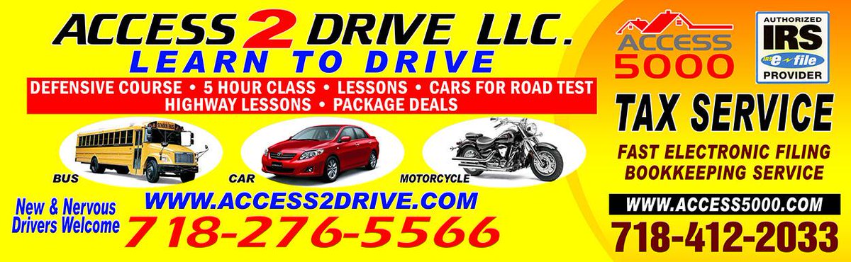 access2drive's tweet image. access2drive.com/driving-school…
Our new sign was put up yesterday #TeamAccess #bestDrivingSchoolQueens #LearnToDrive #Lessons