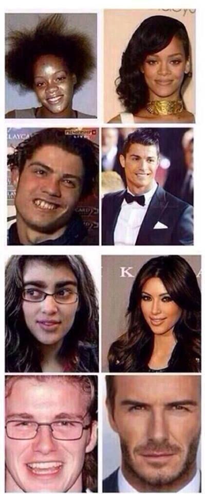 SonParecidos's tweet photo. No existen feos, existen pobres. http://t.co/bhJ6lG3g0h