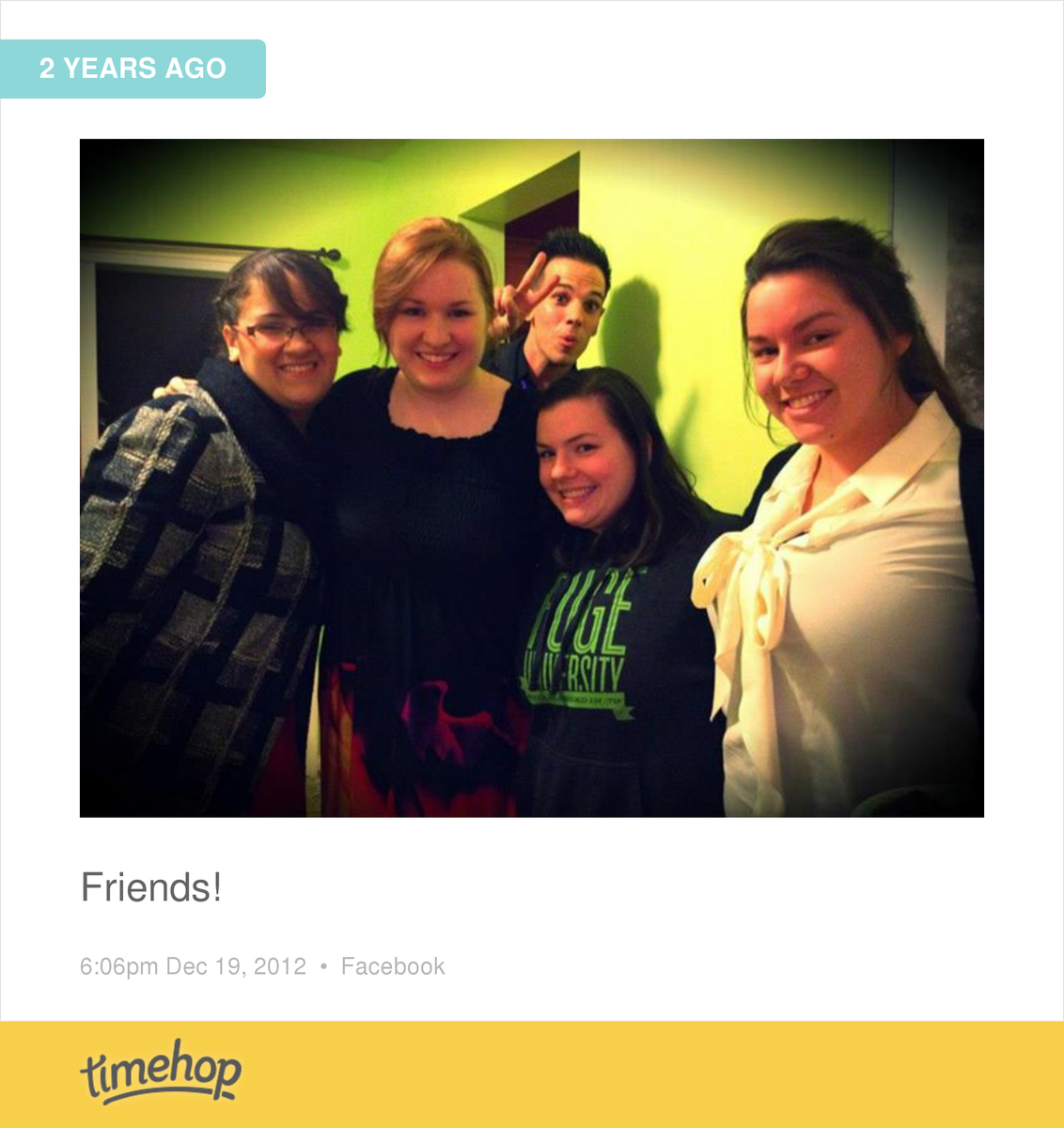 musicabutterfly's tweet photo. Exactly 2 years ago today! (via @timehop) http://t.co/JyhrYvGeUh http://t.co/NArgpI1JF0