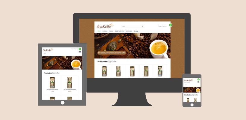 Multisant's tweet image. Huisstijl en webshop opgeleverd voor BigsKoffie. Lees verder op onze blog multisant.nl/blog/117-huiss… #internetbureau