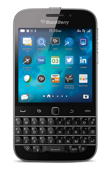 TELUSBusiness's tweet photo. It's official, the @BlackBerry Classic is here. http://t.co/PopT9ynh5x #HappyDance http://t.co/NOkRDdmZaG
