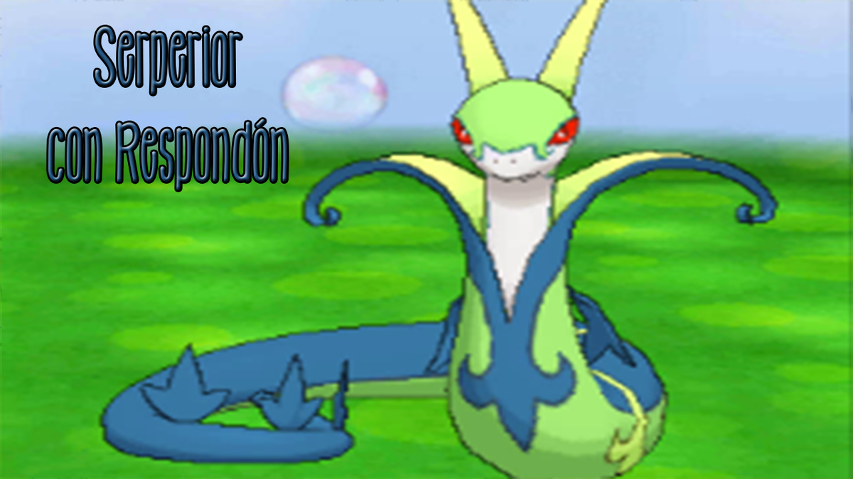 RetroTrainer's tweet photo. ¡RT y Sígueme en Youtube y Twitter para llevarte un Serperior Shiny con Respondón! @RetroTrainer @SerperiorOP http://t.co/gFYAK8Avan