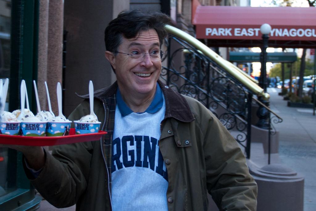 benandjerrys's tweet image. Well, @StephenAtHome, you sure went out with a bang. Thanks for the #truthiness benjerry.com/whats-new/colb… #ColbertReport