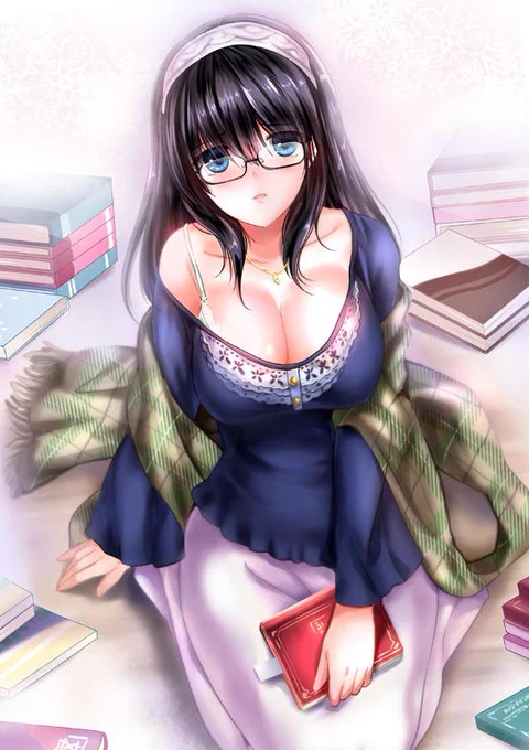 冬コミクリアファイル用のめがねふみふみです、PIXIVにも投稿しました。 http://t.co/1KGQBb1C2E 