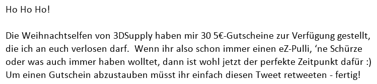 TimTimolia's tweet image. Hier geht's zum Shop: bit.ly/eZShirt

Retweeten für eine Chance auf einen 5€-3DSupply-Gutschein!