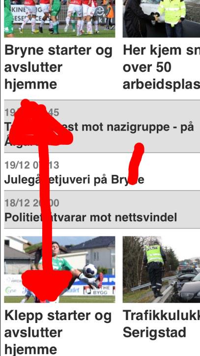 Runsvi's tweet photo. Jbl starter og avslutter sportsoverskriftene likt:) #jbl #brynefk #kleppil http://t.co/mku7OaeEUl