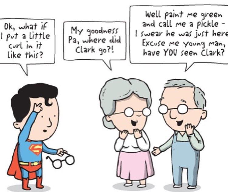 ComicBookNOW's tweet image. Best disguise, ever.