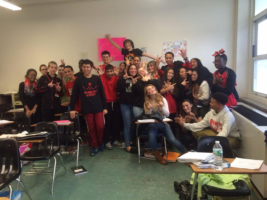 Express Your School Spirit Day! Lots of fun! WHS students always have the best spirit! #WeAreBarrons