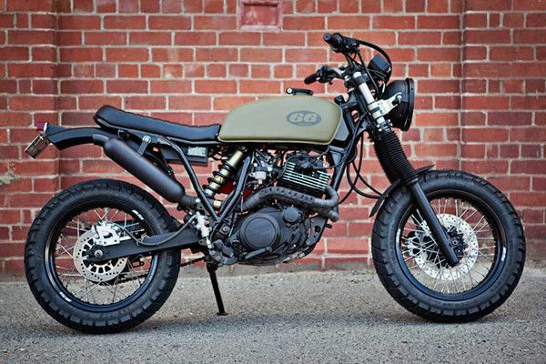 extrememoto's tweet photo. XT 600 #StreetTracker http://t.co/N9n9adAk0R