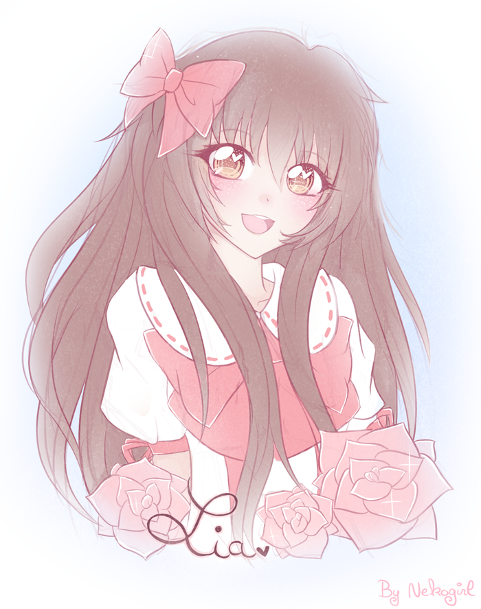  Happy birthday Sophie-chan!~ i drew Lia for you (,,;u;,,) i hope you have a day full of happiness! 