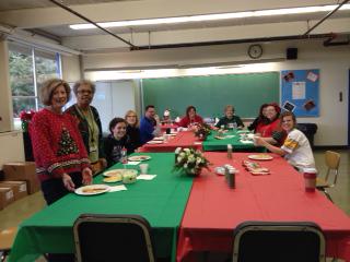 Tis the season to be jolly with our 6th grade team!!!