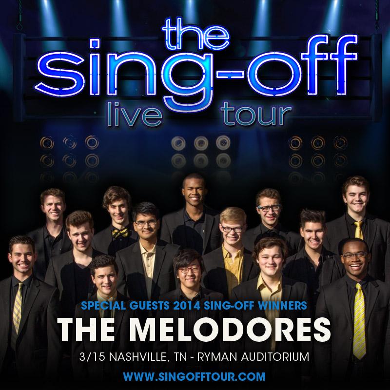 Catch Vandy's own <a href="/melodores/">Vanderbilt Melodores</a> on the Ryman stage March 15 with The Sing-Off Tour. On sale now bit.ly/1BBfyP5