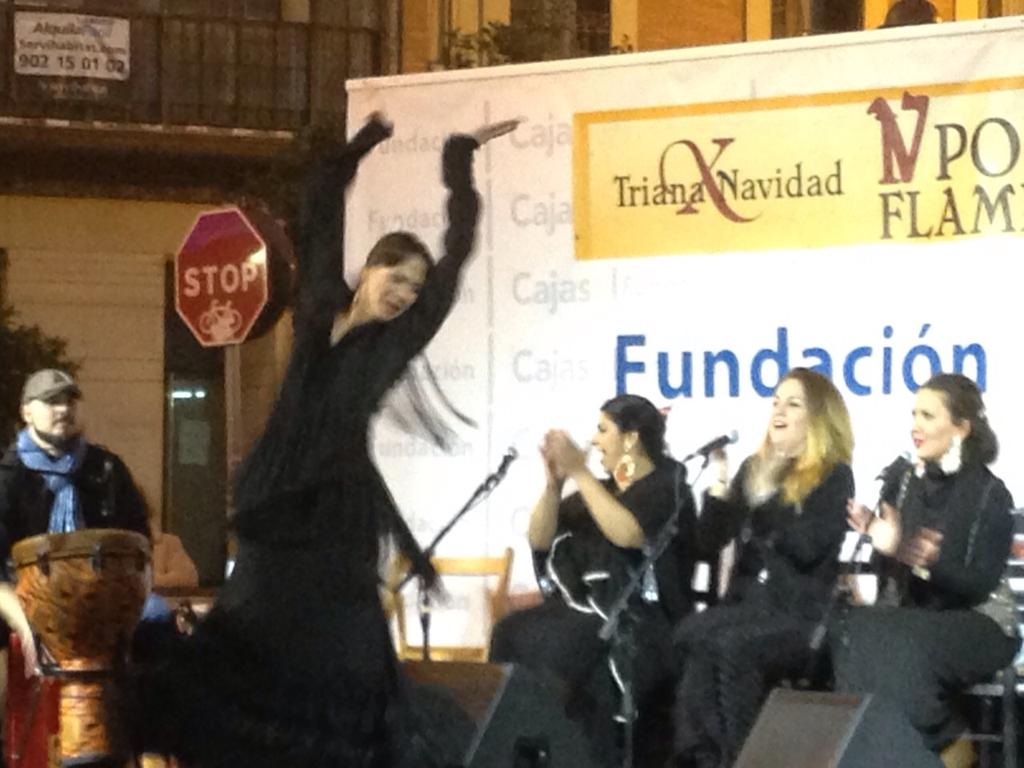 “<a href="/curroperez/">Curro Pérez</a>: Poleá flamenca en #Triana #NavidadSevilla14 ”