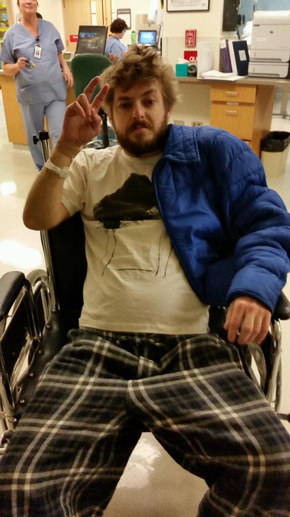 SweetBabyMase's tweet photo. Rocked my @bassnectar shirt for surgery today. Now gotta get better for @DecadenceNYE http://t.co/YY5axkGp65