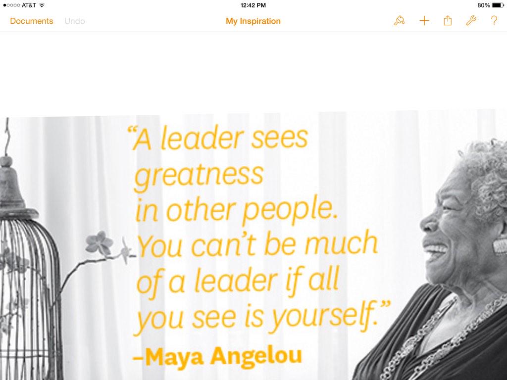 Now that's really deep!! What a phenomenal and distinguished individual!