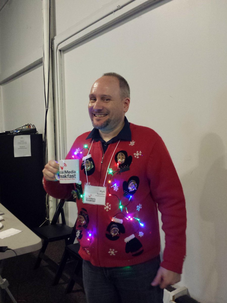myklroventine's tweet photo. Thanks to @tboard for capturing #smbmsp73 this morning #hohoho http://t.co/FaRMBTGS2S