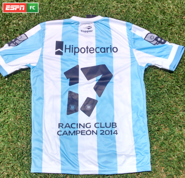 [Concurso - AR, CO, CH, UY, PY, BO y EC] #LaDeRacing17EnFC ¡Seguinos y RT por la camiseta del campeonato de Racing!